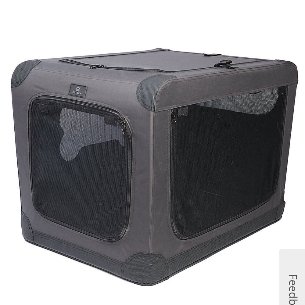 Top Paw indoor and outdoor portable dog crate